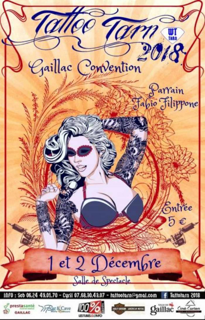 Tarn Tattoo Convention 2018 | 01 - 02 December 2018