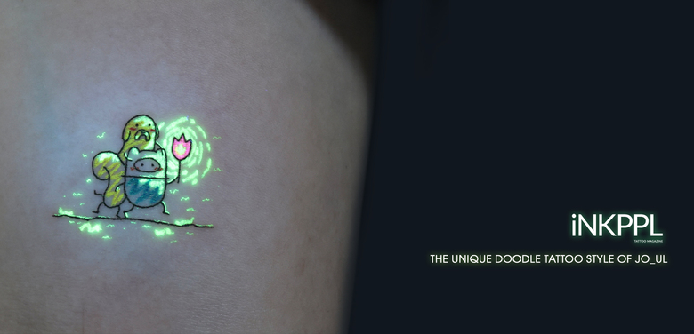 Der einzigartige Doodle-Tattoo-Stil von JO_UL