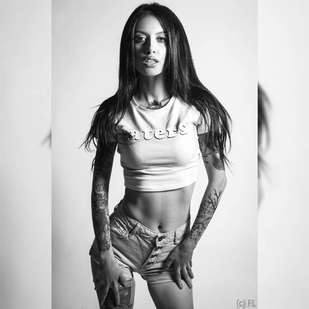 🔥 Heiße Fotos, Model-Portfolio  #6457 Tätowiermodell Karla Blackburn