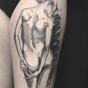 tattoo #5131 | Tattoo Artist L'oiseau (Franck Solers)