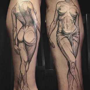 tattoo #5139 | Tattoo Artist L'oiseau (Franck Solers)