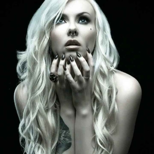 🔥 Heiße Fotos, Model-Portfolio  #6345 Tätowiermodell Jade Zombie