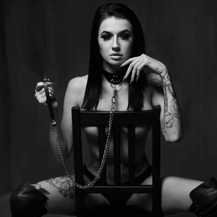 🔥 Heiße Fotos, Model-Portfolio  #6403 Tätowiermodell Cloe Raven