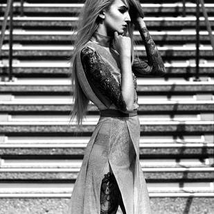 🔥 Heiße Fotos, Model-Portfolio  #6169 Tätowiermodell Kimberry Behets