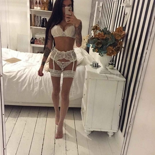 🔥 Heiße Fotos, Model-Portfolio  #6737 Tätowiermodell Andrea Georgiou