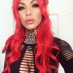 🔥 Heiße Fotos, Model-Portfolio  #6054 Tätowiermodell Kimberley Ann