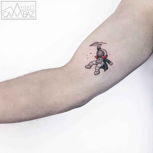 Männlich Farbe Miniatur tattoo #15537 | Tattoo Artist Ahmet Cambaz