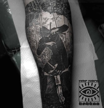 Tattoo-Ideen #16125 Tattoo Artist Victor Fedorow