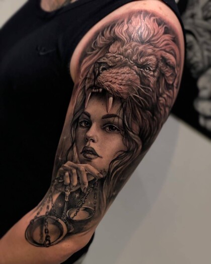 Tattoo-Ideen #34593 Tattoo Artist Artem Novikov