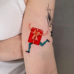 Weiblich Farbe  tattoo auf Schulter #63503 | Tattoo Artist Neuneu Wu