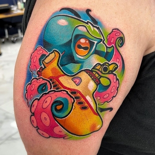 Farbe  tattoo auf Schulter #63716 | Tattoo Artist Amy Lynn Colson