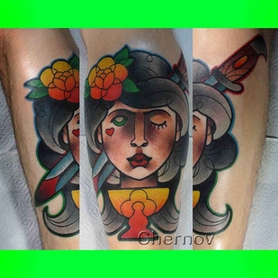 tattoo #7702 | Tattoo Artist Dmitriy Chernov