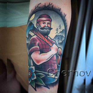 tattoo #7707 | Tattoo Artist Dmitriy Chernov