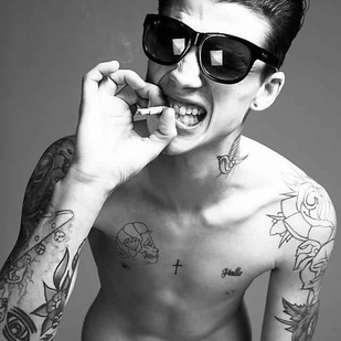 🔥 Heiße Fotos, Model-Portfolio  #17132 Tätowiermodell Ash Stymest