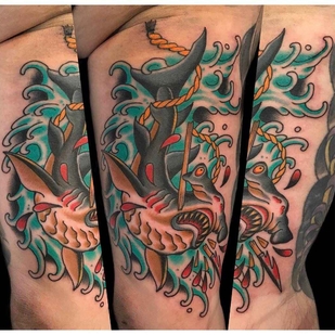 tattoo #16505 | Tattoo Artist Dmitriy Rechnoy