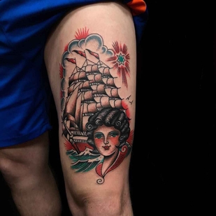 tattoo #16512 | Tattoo Artist Dmitriy Rechnoy