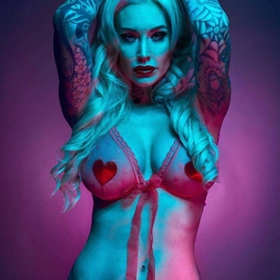 🔥 Heiße Fotos, Model-Portfolio  #28437 Tätowiermodell Sabina Kelley