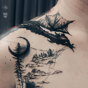tattoo #28501 | Tattoo Artist Anastasia Salem