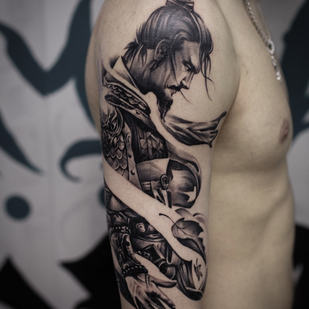 tattoo #34881 | Tattoo Artist Mihail Hvostenko