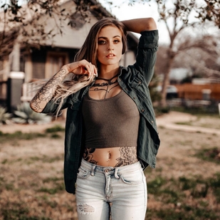 🔥 Heiße Fotos, Model-Portfolio  #35314 Tätowiermodell Dom