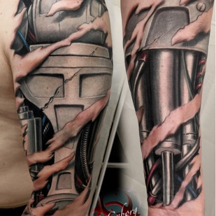 tattoo #38738 | Tattoo Artist Cyborg Tattoo