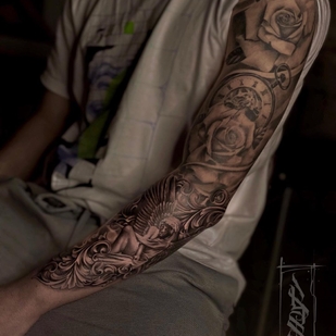 tattoo #50412 | Tattoo Artist Anton Kamenskih
