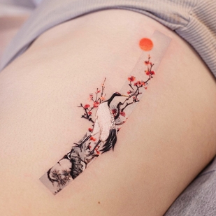 Weiblich Farbe  tattoo auf Seite #51939 | Tattoo Artist Franky Yang