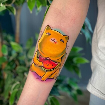 Tattoo-Ideen # Tattoo Artist Anton Kovrigin (Yellow Dog)