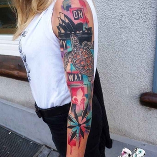 tattoo #9128 | Tattoo Artist Dynoz Art Attack
