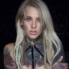 Tattoo model Lauren Brock