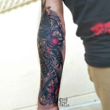 Tattoo-Ideen #10038 Tattoo Artist Russell Van Schaick