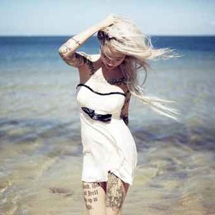 🔥 Heiße Fotos, Model-Portfolio  #8655 Tätowiermodell Sara Fabel