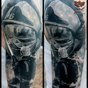 tattoo #7868 | Tattoo Artist Aleksandr Sigal Romashev