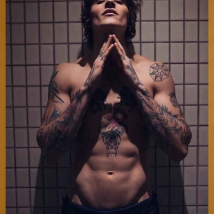 🔥 Heiße Fotos, Model-Portfolio  #17252 Tätowiermodell Leebo Freeman