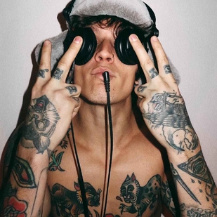 🔥 Heiße Fotos, Model-Portfolio  #17261 Tätowiermodell Leebo Freeman