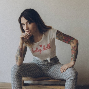 🔥 Heiße Fotos, Model-Portfolio  #28843 Tätowiermodell Mica