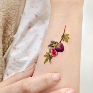 Weiblich Farbe  tattoo auf Unterarm #53036 | Tattoo Artist Songe