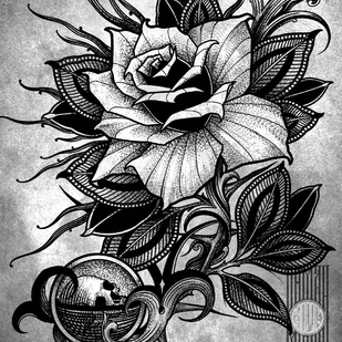 Schwarz Autorenstil tattoo #65606 | Tattoo Artist ROMAN MIGURA