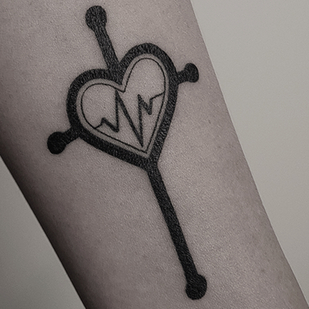 Weiblich Schwarz Miniatur tattoo #65620 | Tattoo Artist ROMAN MIGURA