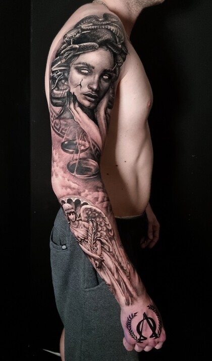 Tattoo-Ideen #65834 Tattoo Artist Evgeniy Sahautdinov 