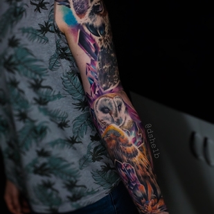 Farbe  tattoo #53498 | Tattoo Artist Dmitriy Sheyb