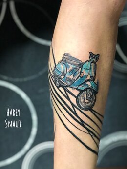 Graphic tattoo