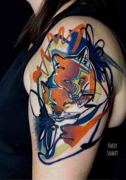 Tattoo-Ideen # Tattoo Artist Harey Snaut