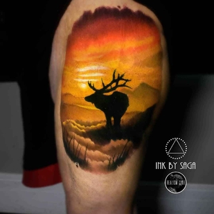 tattoo #10737 | Tattoo Artist Saga Anderson ( Ink by Saga )