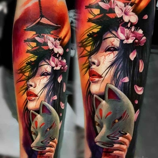 tattoo #10783 | Tattoo Artist Vasiliy Suvorov