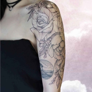 tattoo #19263 | Tattoo Artist Nika Stolyarovskaya