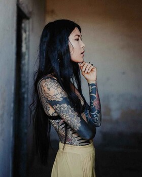  Tattoo model Anh Wisle