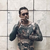 Tattooed model Jose Prager