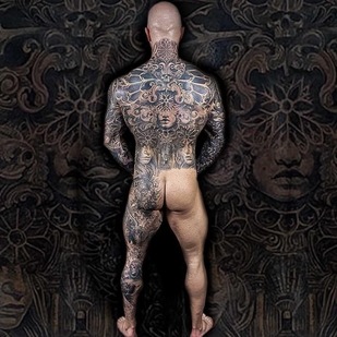 🔥 Heiße Fotos, Model-Portfolio  #39599 Tätowiermodell Paul Steiger 