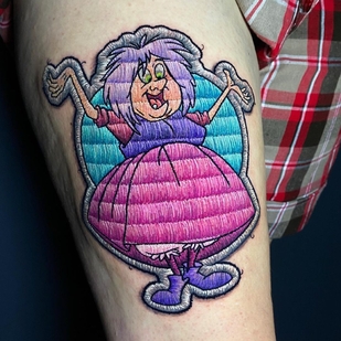 Farbe  tattoo auf Schulter #39778 | Tattoo Artist Duda Lozano